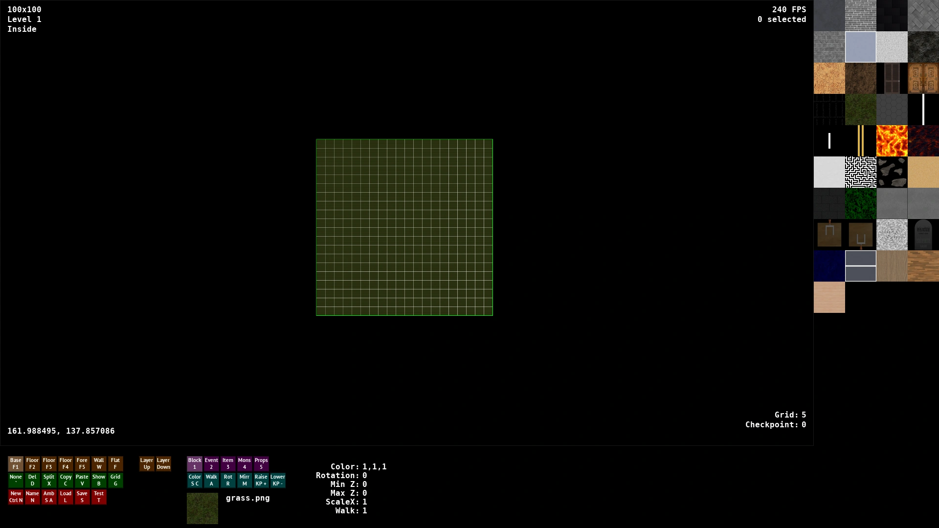 Creating a grass base layer