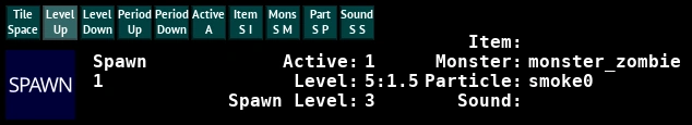 Spawn parameters